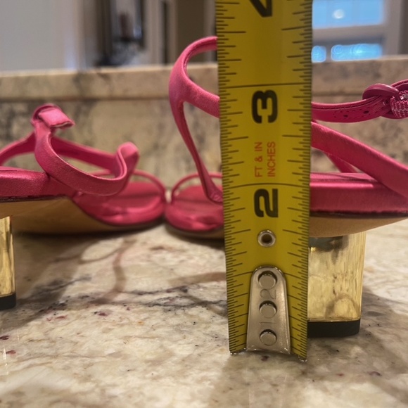 New w/out box - Vince Pink Ester Ankle Strap Sandals - Size 7M - Picture 13 of 16